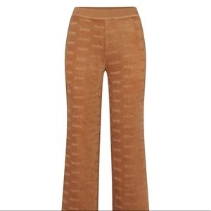 SKIMS Velour Pants Camel Size M